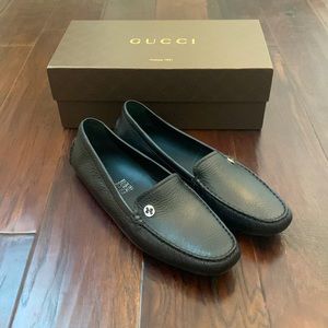 Gucci Qardaha Black Moccasins Loafers Size 40 (size 9 US)